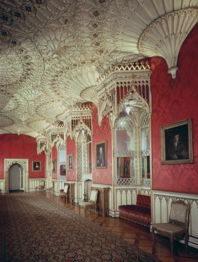 View of the Great hall, 1750-1770 by English School